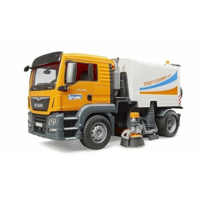 Bruder Car Man TGS Street Sweeper Truck
