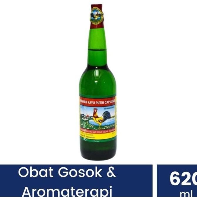 

BEBAS ONGKIR - [KHUSUS JAKARTA] Minyak Kayu Putih CAP AYAM Jago 620ML ORIGINAL MEDAN