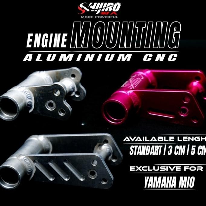 ENGINE MOUNTING SHIJIRO FOR MIO KARBU MIO SMILE MIO SPORTY SOUL KARBU