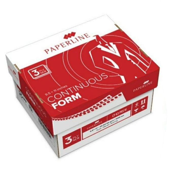 

TERLARIS - Paperline PPL Continous Continuous Form 3 PLY CF K3 W PRS