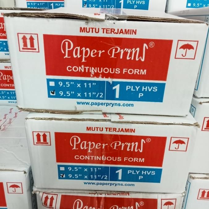 

TERBARU - Kertas CF Continuous Form 1 Ply/2 Paper Print