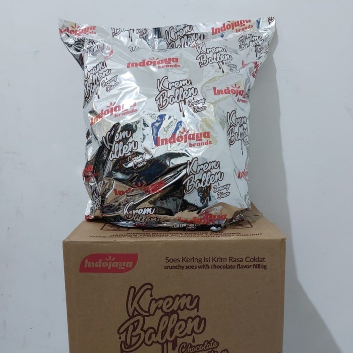 Kue Sus Kering Isi Coklat 2Kg / Soes Indojaya Krem Ballen