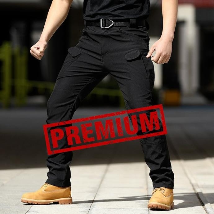 Celana Tactical / Celana Cargo / Celana Panjang Sharkskin Flexible TT