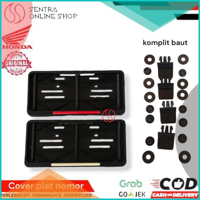 cover plat nomor dudukan plat nomor rumah plat nomor universal honda o