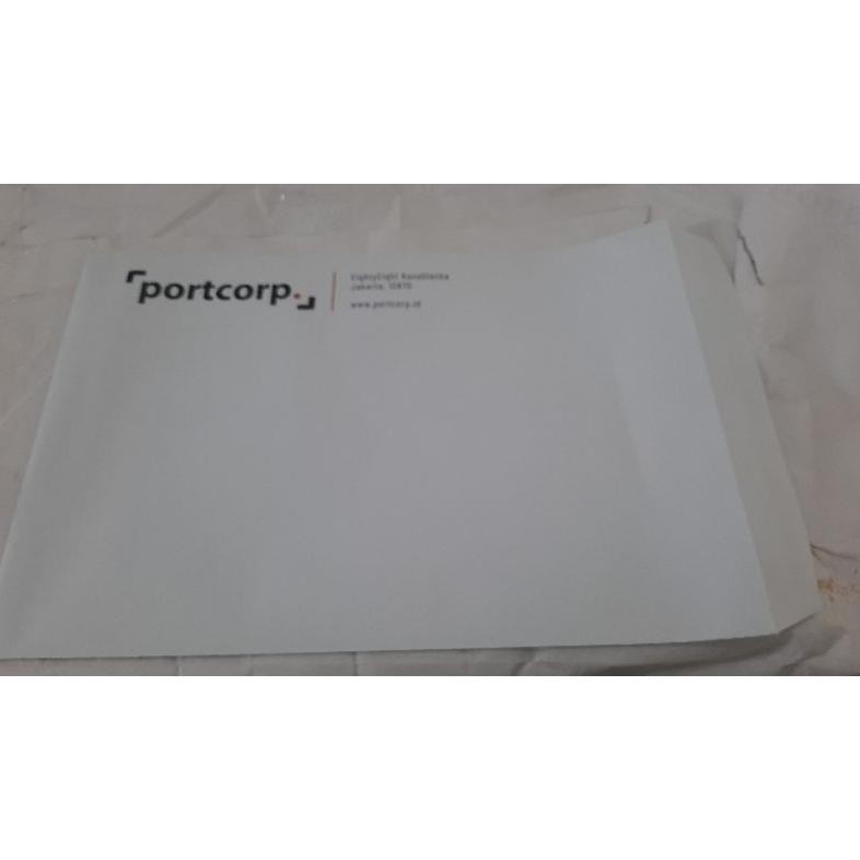 

GHT CETAK AMPLOP FOLIO PUTIH 100GRM CUSTOM-FREE DESIGN