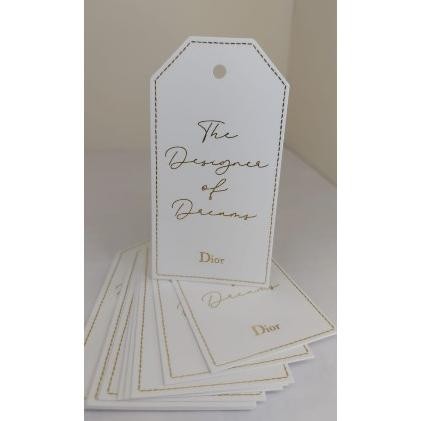 

GHT DIOR AUTHENTIC Receipt Envelope / Tag / Card