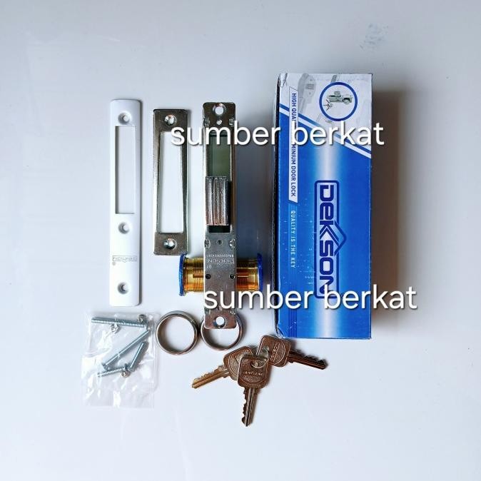 kunci aluminium dekson kc 8128/ kunci pintu aluminium dekson kc 8128