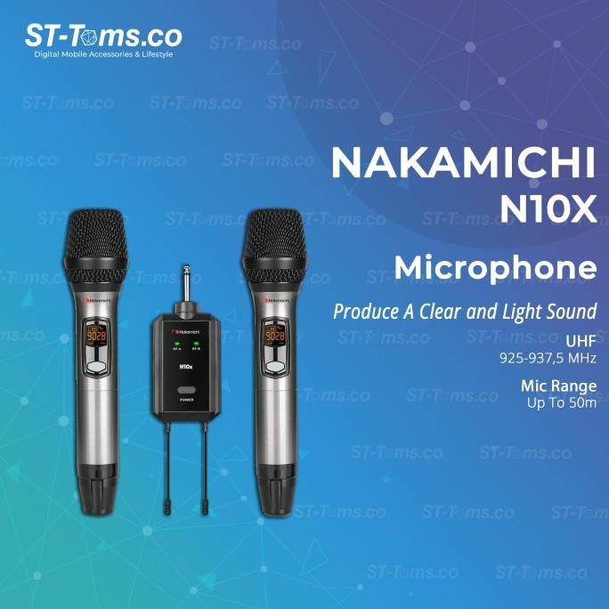 Nakamichi N10X / N 10X / N-10X 2Pcs Microphone Wireless