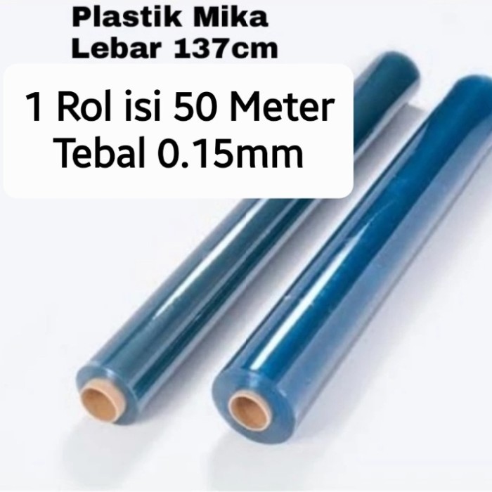 

*:*:*:*:*] Plastik Mika 0,15mm Lebar 137cm / Plastik mika 0.15mm Rol
