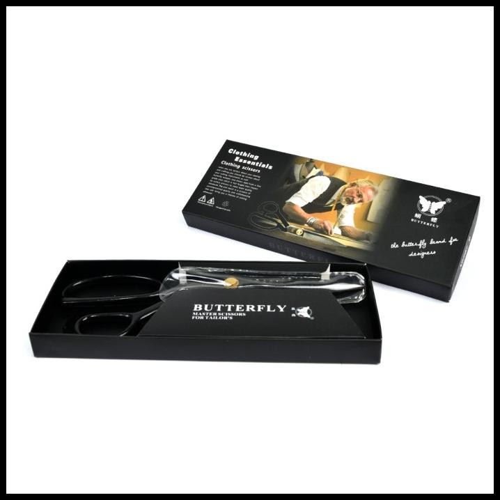 

Gunting Tailor - Tailor Scissors - Gunting Bahan 9" Merk Butterfly