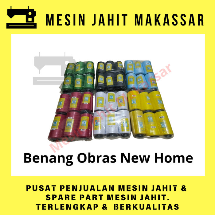 

'+'+'+'+] Original Termurah Benang Obras New Home Kualitas Bagus