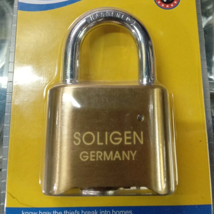 gembok pakai kode pasword(SOLIGEN GERMANY)