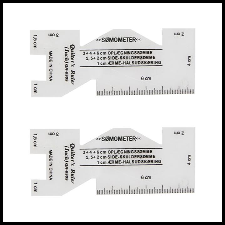

Penggaris Jahit-Menjahit - Quilting Ruler - KL Ruler QR 0909