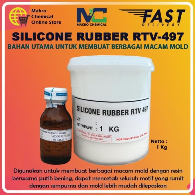 

Promo SILICONE RUBBER RTV-497 Bahan Utama Untuk Membuat Berbagai Macam Mold COD