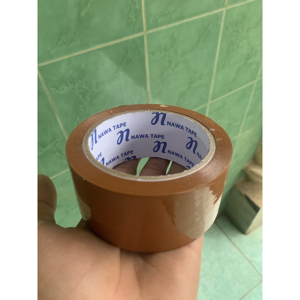 

Bisa COD - Lakban Coklat Kecil Nawa Tape Warna Coklat Daimaru Kualitas Terbaik Perekat Segera