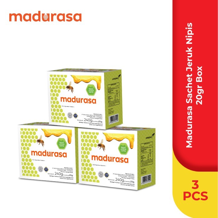 

Terlaris Madurasa Sachet Jeruk Nipis 20gr x 3 Pack SALE