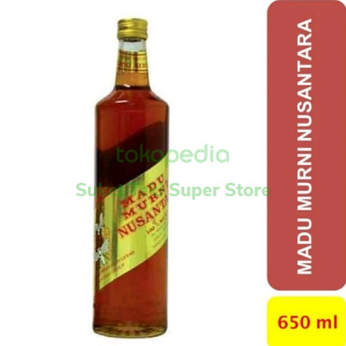 

Terlaris Madu Murni Nusantara 650 ml Botol Original 650ml SALE