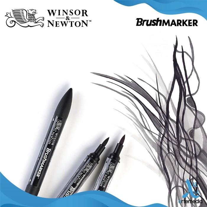 

Brush Marker Winsor & Newton Promarker Brush Pen Set 6 Dual Point
