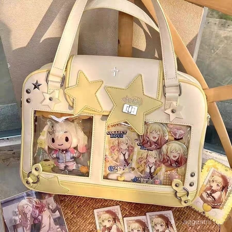 Tas Pu Pvc Bag / Tas Konser / Concert Bag / Shoulder Bag / Sling Bag/Japanese JK Uniform Bag