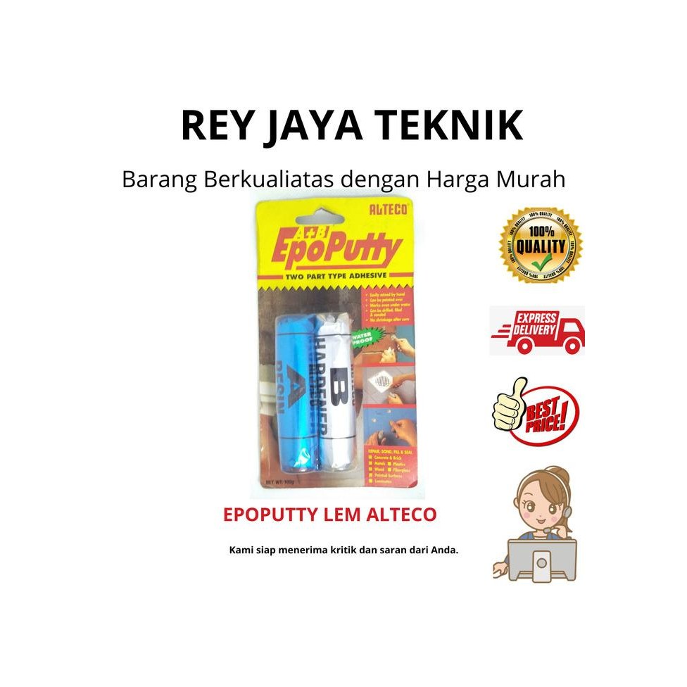 

Promo LEM ALTECO EPOPUTTY 100 GRAM COD