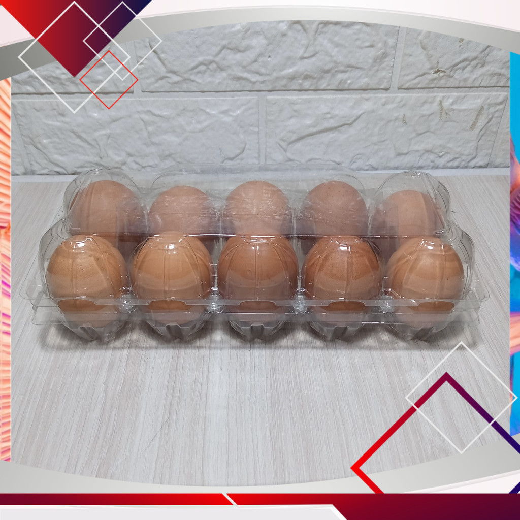 

Telur Omega Kemasan Pack Isi 10 pcs .