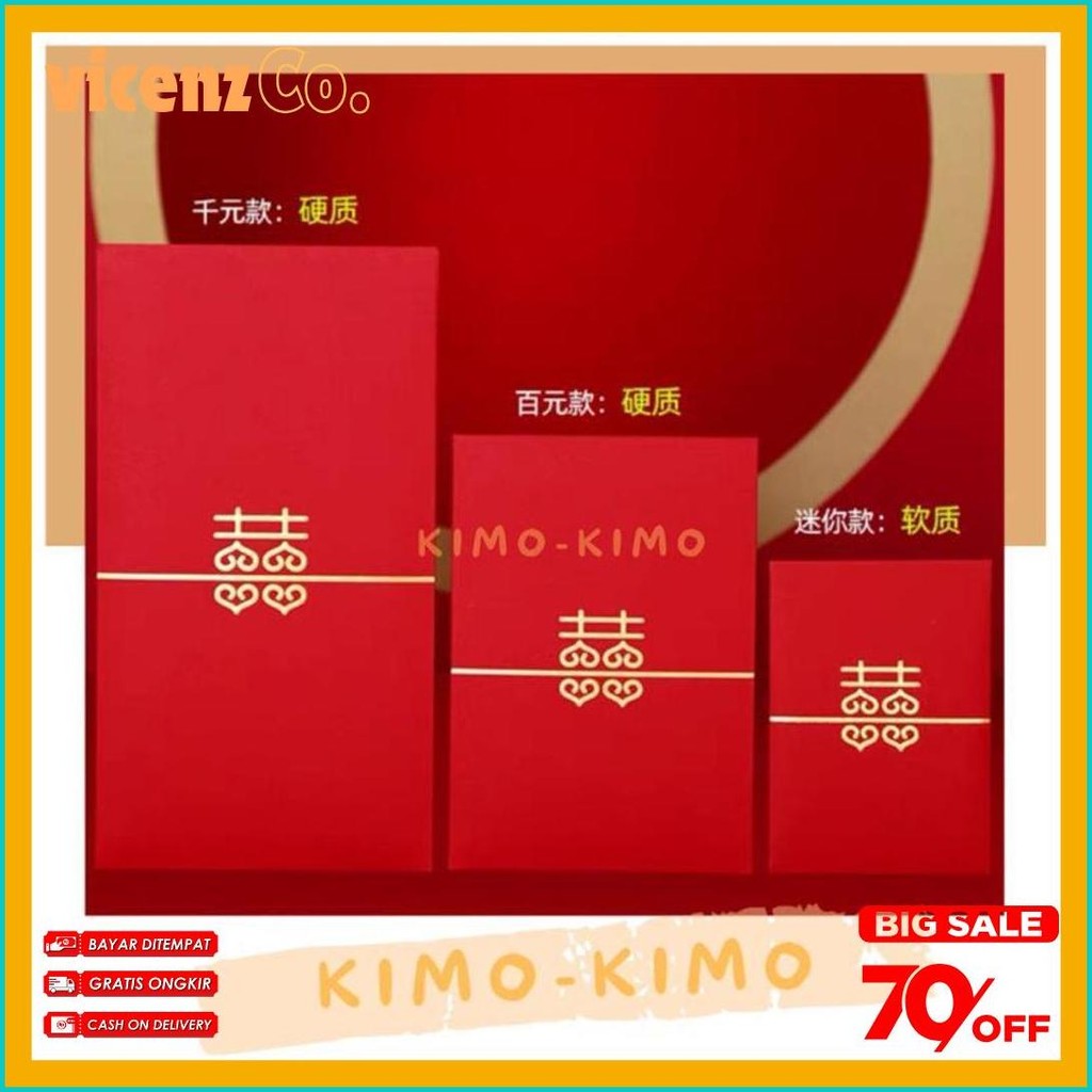 

- Angpao Wedding/ Angpaoimlek / Angpaonikah / Angpaoteapai / Angpaosangjit /Wedding Angpao (Murmer)