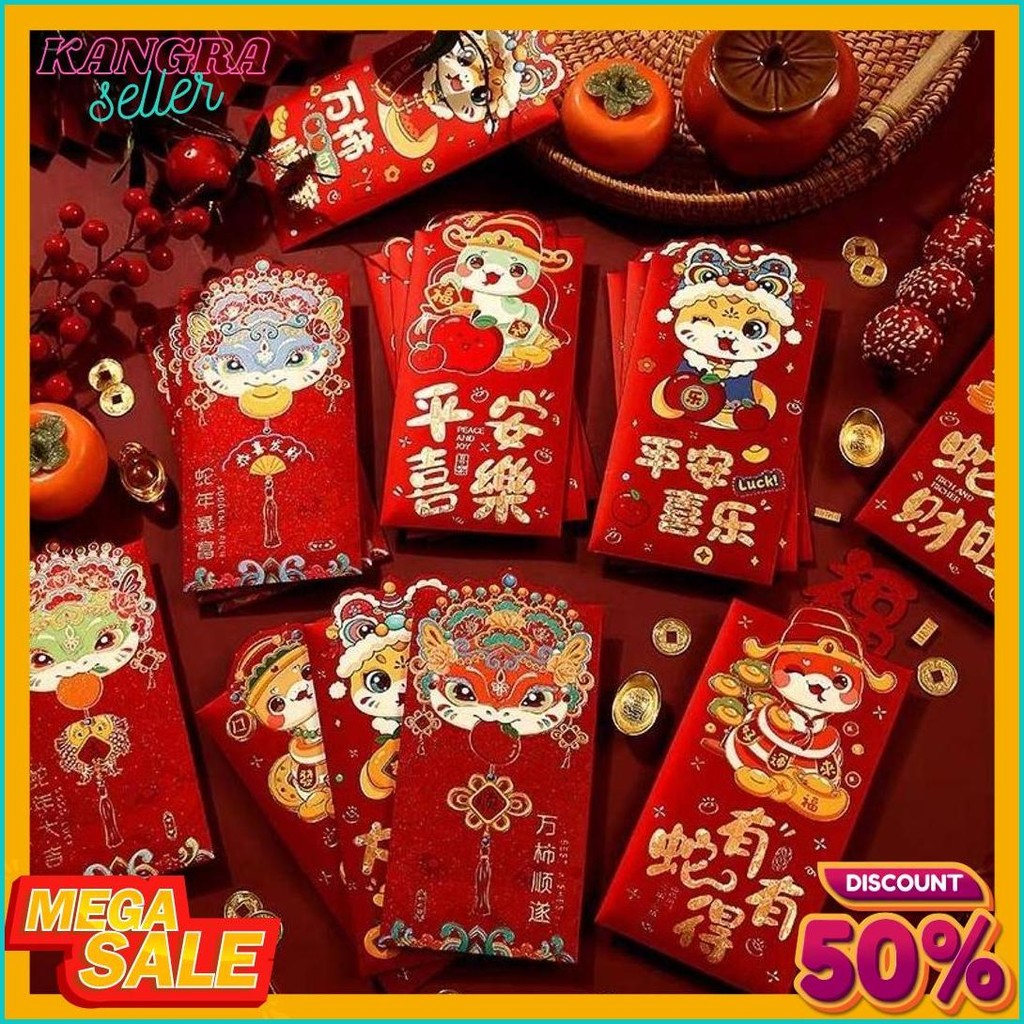 

Angpao Imlek Panjang Motif Lucu Isi 6 Lbr (Lagi Rame)