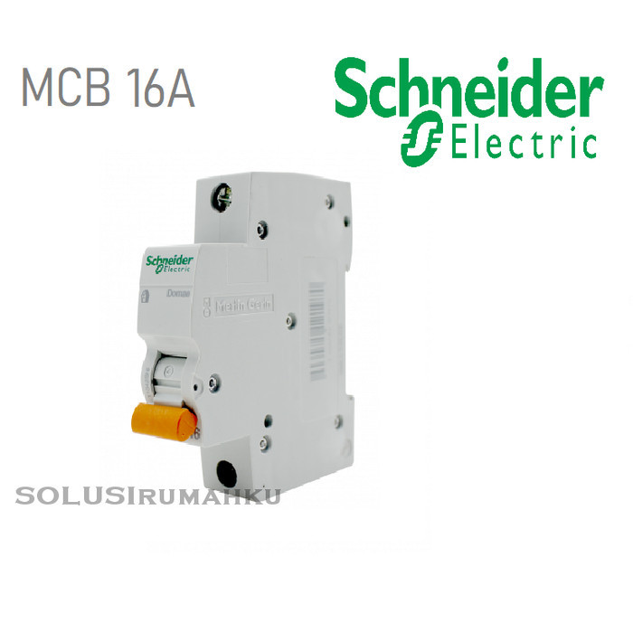 Diskon Mcb Schneider 16A Sni Sikring 16 Ampere 3500 Watt Merlin Gerin