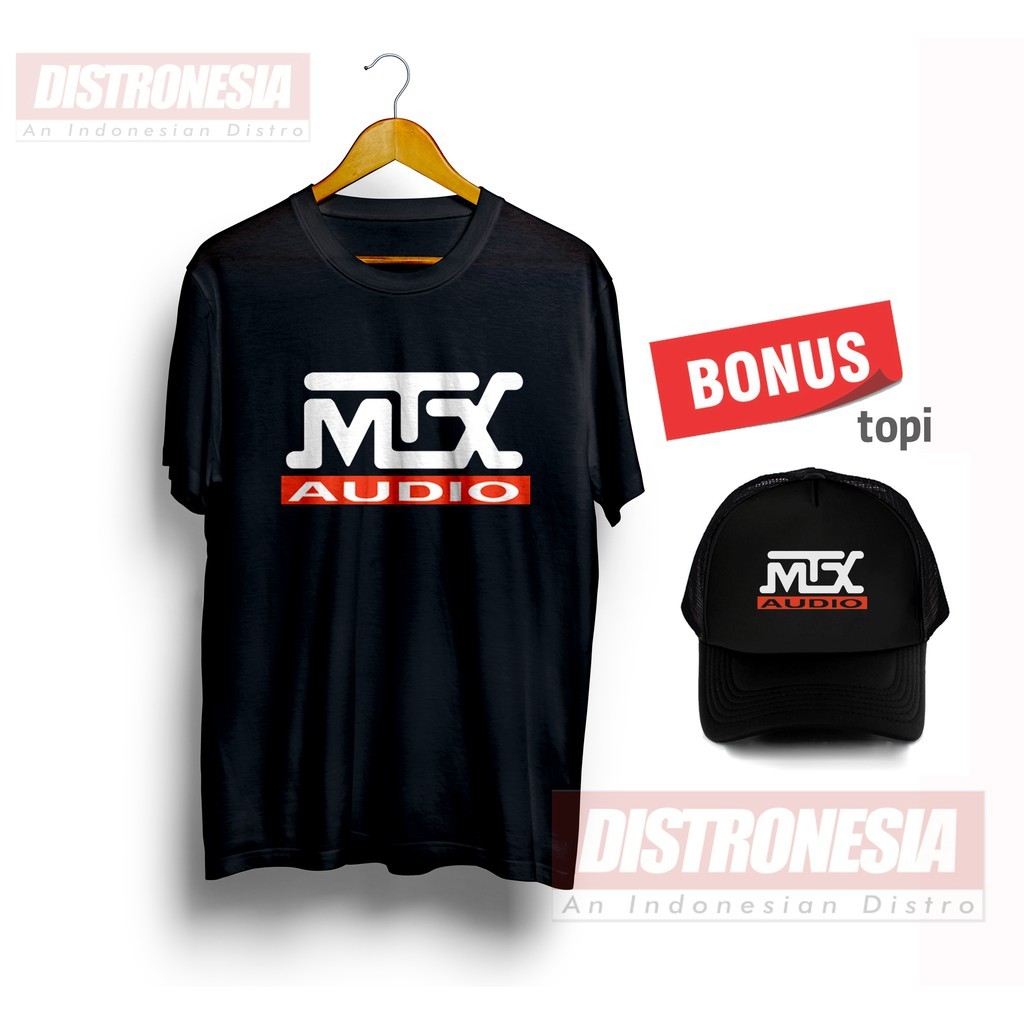 KAOS MTX AUDIO BONUS TOPI DISTRO PREMIUM