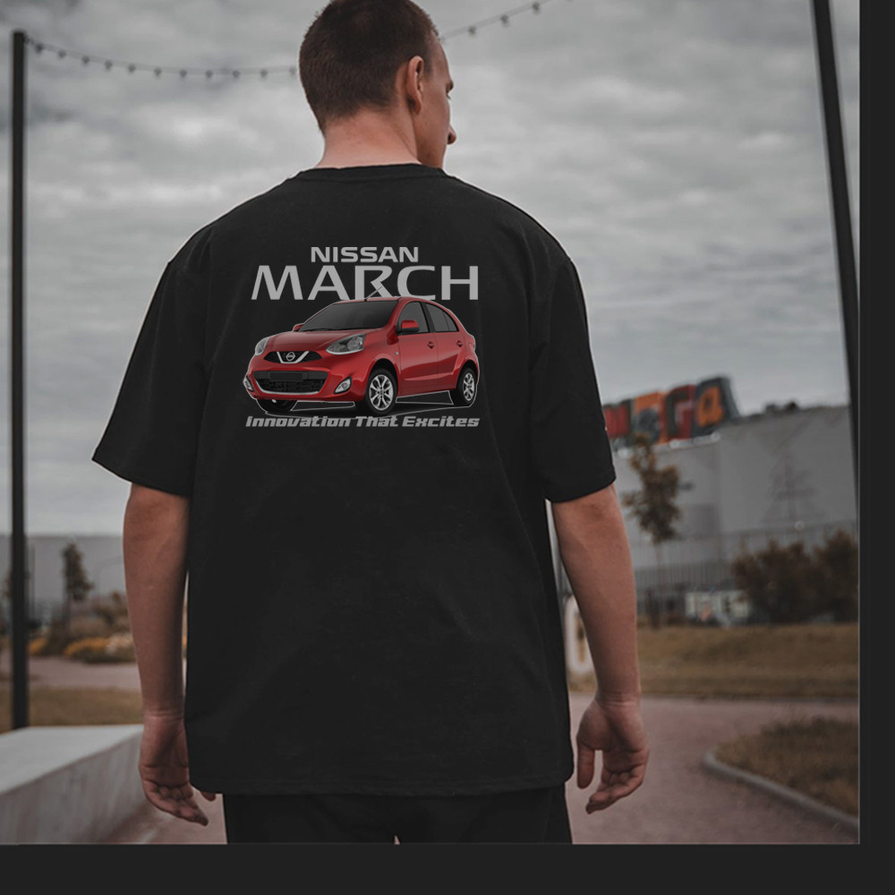 KAOS NISSAN MARCH BAJU MOBIL PREMIUM INDONESIA CLUB