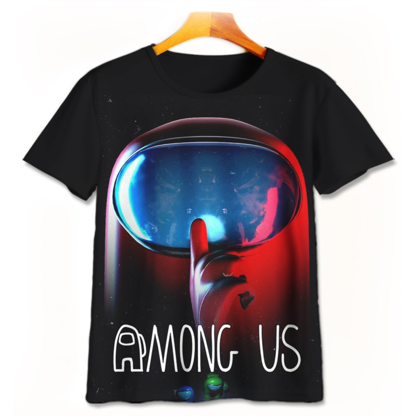 Kaos Game Among Us AmongUS-7-designWD Kaos Anak Laki Laki Perempuan Umur 1 - 12 Tahun Kaos Game Movi