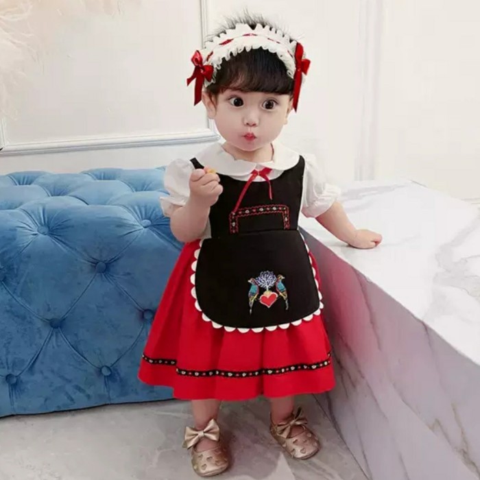 Sholikha - Baby Germany Dress Kostum Anak Perempuan Baju Daerah Jerman Traditiona
