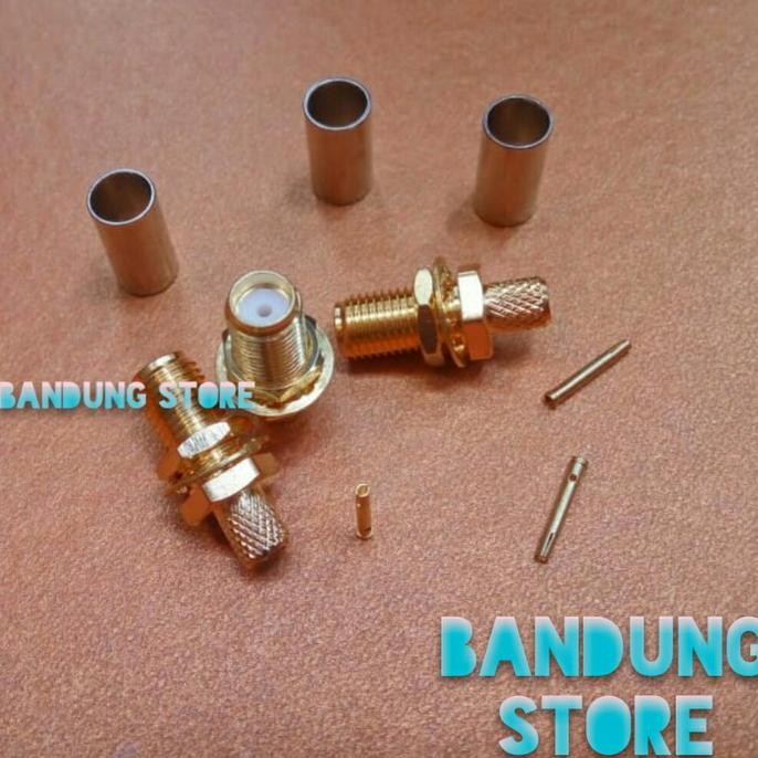 /////] connector sma female rg 58 crimp
