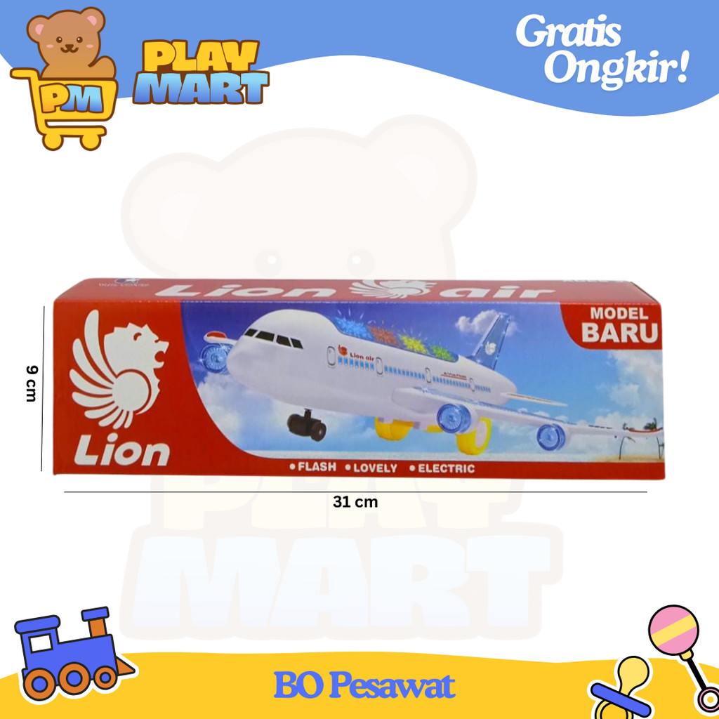 Mainan Anak Pesawat Airbus Lion Air Mainan Anak Model Pesawat Lion Air
