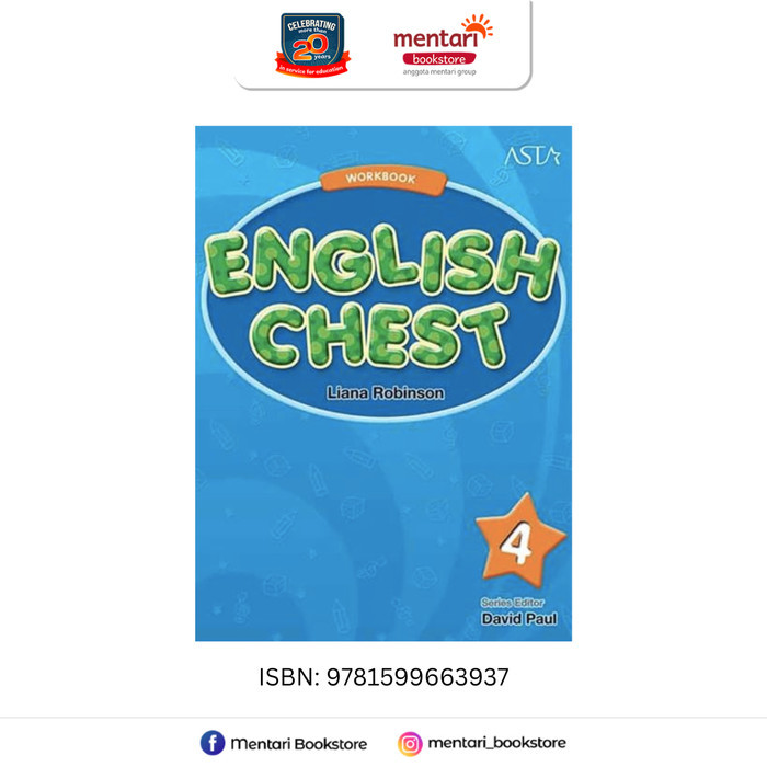 

HOT SALE! English Chest - Workbook