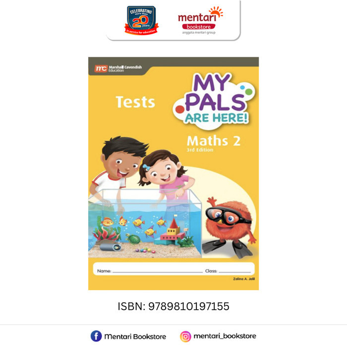 PROMO My Pals Are Here Maths Tests 3rd Edition Buku SD
