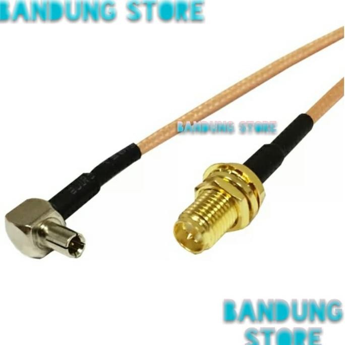 Silahkan Order] pigtail modem cyborg e288 e178 4G LTE/ts9 to rpsma female rg316