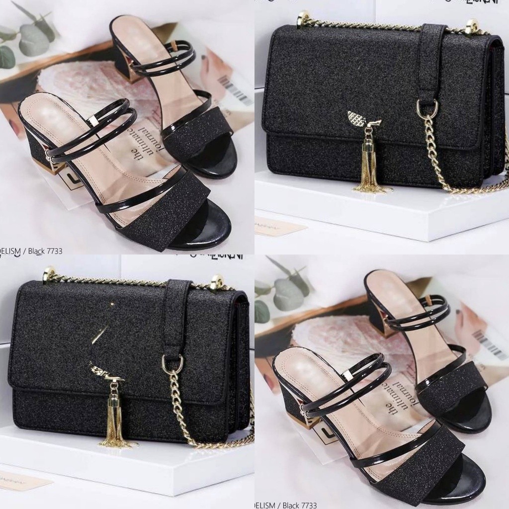 Sandal Bridesmaid Premium Kado Jinjit Haktahu High Wisuda Kondangan Terbaru 2025 Pesta Hils Hak Ting