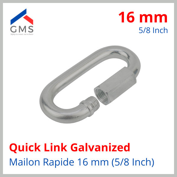 Mailon Rapide / Quick Link 16 mm Galvanized Climbing Gear
