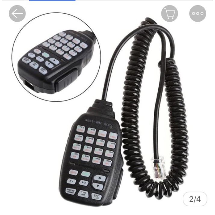 Extramic Icom HM 133