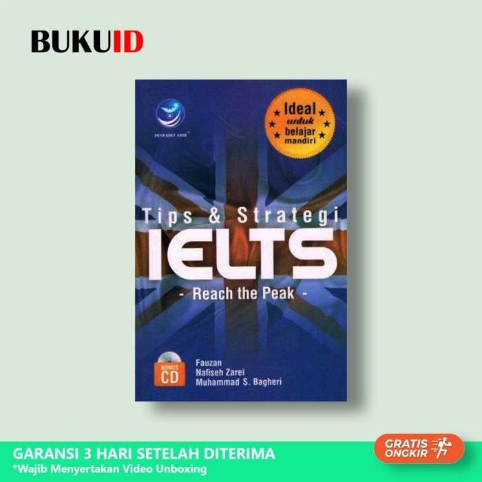 

Jurnal Buku Tips Dan Strategi Ielts, Reach The Peak + Cd