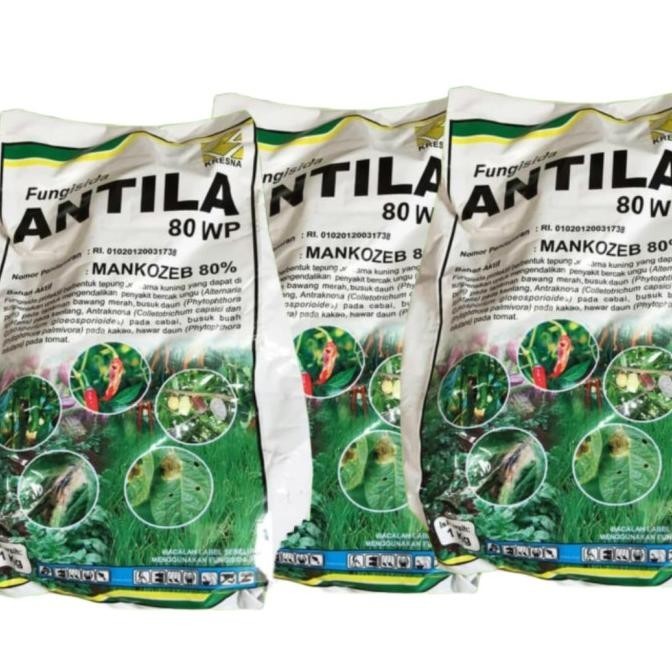 Antila 1Kg Fungisida Antila 80 Wp -1Kg Untuk Busuk Daun - Antila 1Kg
