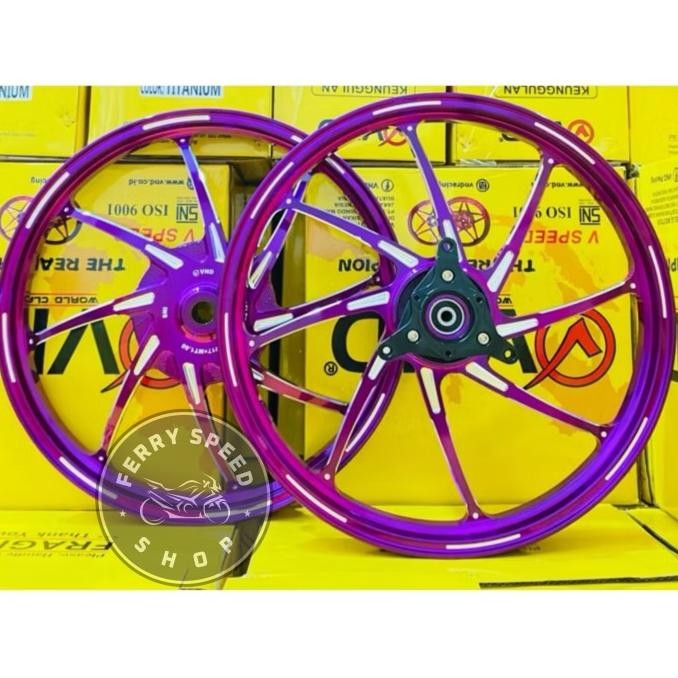 VELG PELEK RACING VND AK88 160-17 & 160 17 AEROX NEW & AEROX OLD AK 88 TERSEDIA