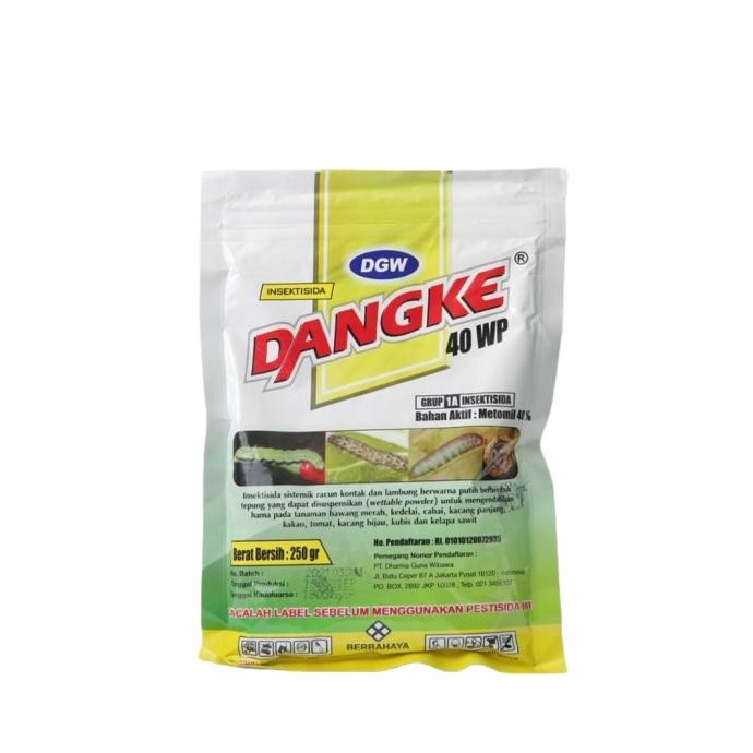 Insektisida Kontak Sistemik Dangke Metomil 40Wp 250 Gram Produk