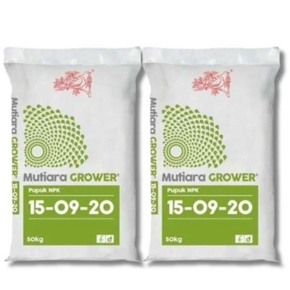 Pupuk NPK Mutiara Grower 50Kg Produk Original Pabrik