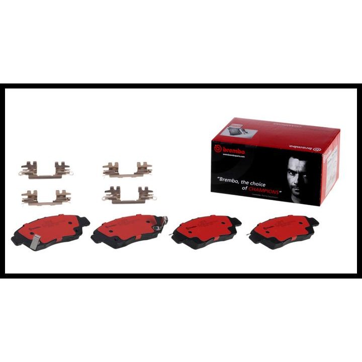GRATIS ONGKIR KAMPAS REM DEPAN (FRONT BRAKE PAD) BREMBO HONDA JAZZ RS (GE, GK), STREAM 1.8, MOBILIO,
