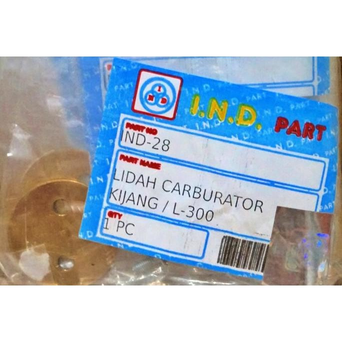 LIDAH KOIN COIN GOBANGAN KARBURATOR CARBURATOR KIJANG T120 L-300 L300 ORIGINAL