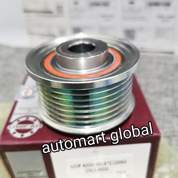 PULLEY ALTERNATOR DINAMO CAS INNOVA DIESEL UNIFAR ORIGINAL