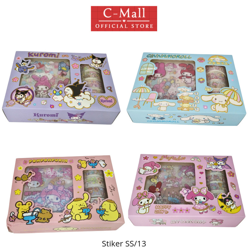 

KING ATK stiker kuromi / my melody / cinnamoroll / pompompilin SS/138