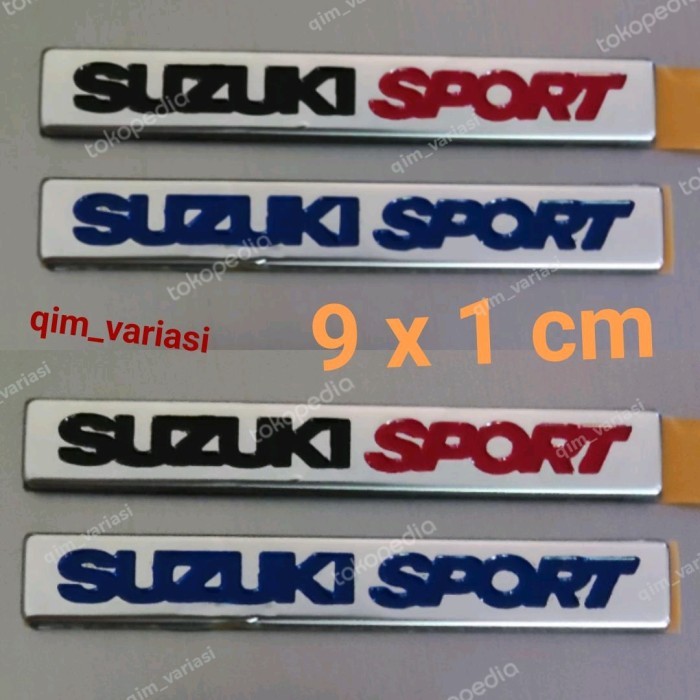 Best Seller Emblem Logo Suzuki Sport Ertiga Xl7 Scross Ignis Baleno Karimun Wagonr
